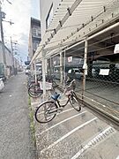 屋根付き駐輪場が嬉しいです♪♪