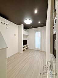 南海線 石津川駅 徒歩10分の賃貸アパート 2階1Kのリビング/ダイニング