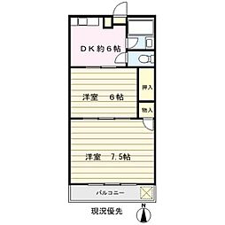 間取図画像 2DK