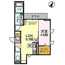 D-Sereno西所沢  ｜ 埼玉県所沢市上新井１丁目5-2（賃貸アパート1LDK・1階・36.77㎡） その2