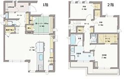 西平井貸戸建 1階3LDKの間取り