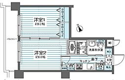 フェニックス吉祥寺アヴァンティーク 2階2Kの間取り
