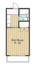 オリエントハイツ　NO.3 1階/-