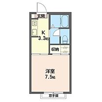 ルネックス 00202 ｜ 茨城県古河市松並２丁目1-2（賃貸アパート1K・2階・24.07㎡） その2