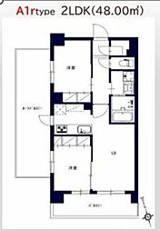 ファミルート八王子 1SLDKの間取図画像