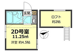 テラスアルテノイエ 1Kの間取図画像
