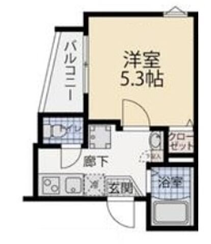 ホームズ でお部屋探し パークサイド堀切 2階 1k 賃料6 3万円 18 02 賃貸アパート住宅情報 物件番号 取扱い不動産会社 アエラス日暮里店 株式会社アエラス Er