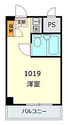 ウイン青山 ワンルームの間取図画像