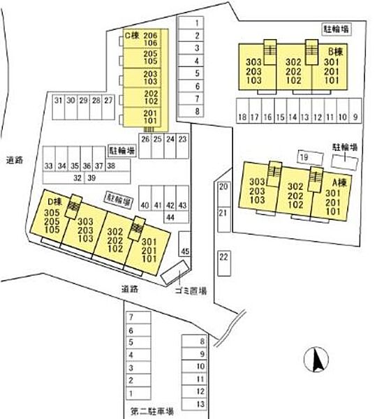 ロイヤルガーデン　Ｃ 101｜新潟県新潟市東区中木戸(賃貸アパート1K・1階・26.93㎡)の写真 その21