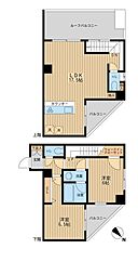 プライムアーバン日本橋人形町 2LDKの間取図画像