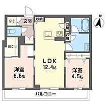 プレールメゾン 00302 ｜ 埼玉県戸田市大字新曽1861-1（賃貸マンション2LDK・3階・59.29㎡） その2