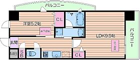 NORTH VILLAGE BIRTH PLACE  ｜ 大阪府大阪市北区中津６丁目（賃貸マンション1LDK・6階・40.89㎡） その2