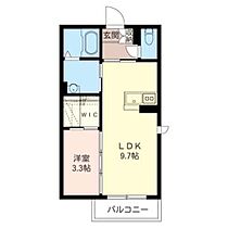 メゾン・ド・桜ケ丘 00202 ｜ 埼玉県深谷市桜ケ丘65（賃貸アパート1LDK・2階・34.02㎡） その2