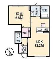 グラン・ノワ A0102 ｜ 岡山県倉敷市船穂町船穂39-40（賃貸アパート1LDK・1階・44.62㎡） その2