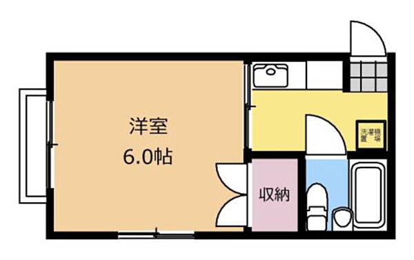 メゾン・ド・アール 203｜神奈川県相模原市中央区淵野辺４丁目(賃貸アパート1K・2階・17.65㎡)の写真 その2