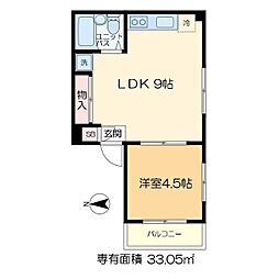 コーポC&T 4階/-