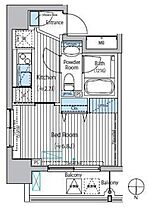 エスペランサ南麻布 801 ｜ 東京都港区南麻布４丁目14-5（賃貸マンション1K・8階・24.40㎡） その2