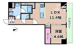 LAZO内久宝寺 2階/-