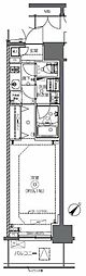 ZOOM日本橋馬喰町 1Kの間取図画像