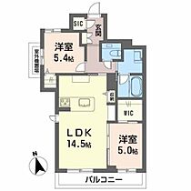 Ｓｈａｍａｉｓｏｎ　ｅｓｔ’　ｍａ－ｍａ　II A0202 ｜ 熊本県熊本市中央区帯山５丁目9-19（賃貸マンション2LDK・2階・61.91㎡） その2