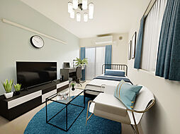 ＲｅＤＥＡＬ六郷 307 3階ワンルームのリビング/ダイニング