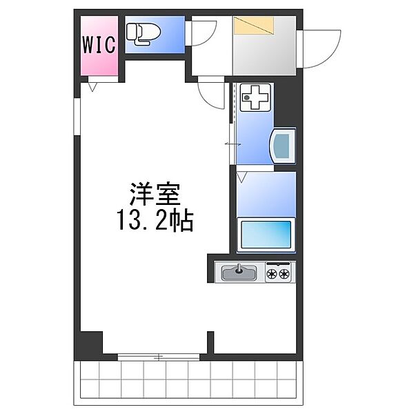 プランドール助松 ｜大阪府泉大津市森町１丁目(賃貸マンション1R・1階・30.40㎡)の写真 その2