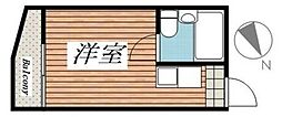 メゾン・ド・アンブル ワンルームの間取図画像