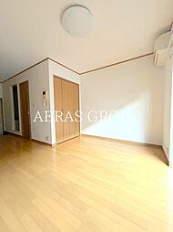 フジメイトB棟 1階ワンルームのリビング/ダイニング