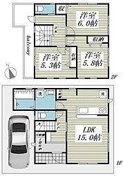 Sumai-toさいたま市岩槻区宮町01 1階3LDKの間取り