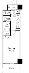 千葉ポートイースト 1Kの間取図画像