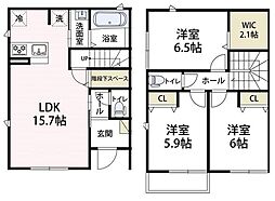 間取図画像 3LDK