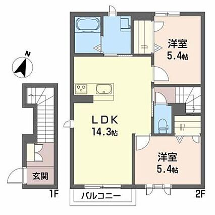 サン・コーポラス松栄Ａ棟_間取り_0