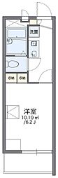 レオパレスベイリーフ 1Kの間取図画像