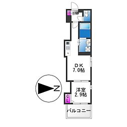 間取図画像 1DK
