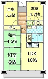 間取図画像 4LDK