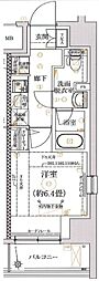MIND川口 1Kの間取図画像