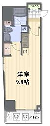 プロスペクト日本橋本町 ワンルームの間取図画像