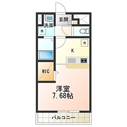JR阪和線 東貝塚駅 徒歩12分の賃貸アパート 1階1Kの間取り