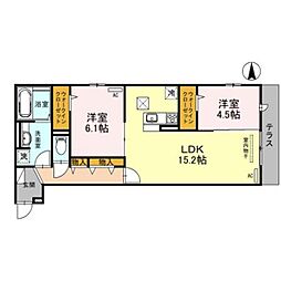 Futawa美章園 1階/-