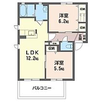 グリーンメゾン　Ｃ 00102 ｜ 群馬県太田市新田市野井町683-1（賃貸アパート2LDK・1階・54.81㎡） その2