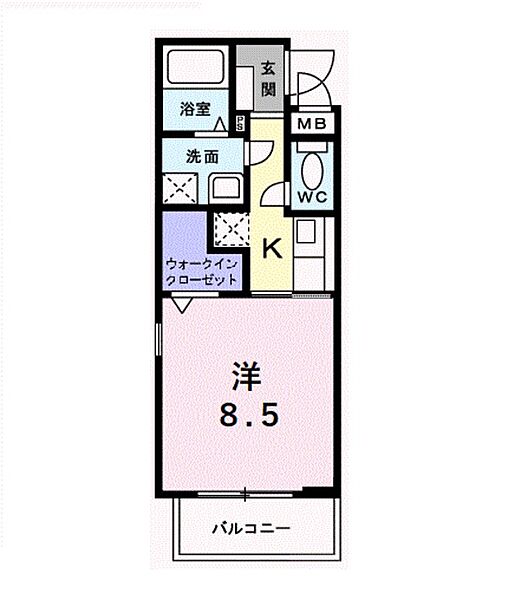 メゾン　クルーズ ｜大阪府堺市北区新金岡町５丁(賃貸アパート1K・2階・29.28㎡)の写真 その2