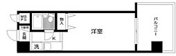 日神パレス桜台 ワンルームの間取図画像