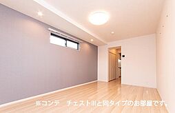 クレメントガーデンV 2階1Kのリビング/ダイニング