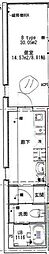 FUSION板橋本町 1Kの間取図画像