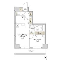 プルミエール浅草 00302 ｜ 東京都墨田区東駒形１丁目1（賃貸マンション1LDK・3階・42.19㎡） その2