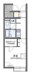 レオネクストレプロット3 1Kの間取図画像