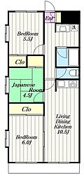 光和エステート 3LDKの間取図画像