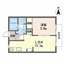 ハイツＩＴＳＵＫＡ　ＡI 0103 ｜ 兵庫県神戸市兵庫区大開通６丁目1-3（賃貸アパート1LDK・1階・38.50㎡） その2