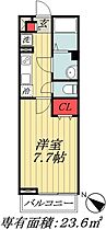 リブリ・グランハイム妙典  ｜ 千葉県市川市河原（賃貸マンション1K・2階・23.60㎡） その2