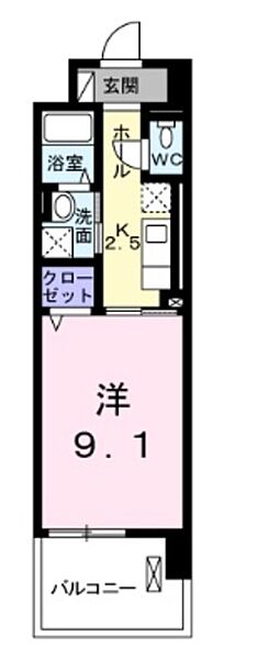 ドマ－ニ ｜大阪府松原市天美南２丁目(賃貸マンション1K・6階・30.92㎡)の写真 その2